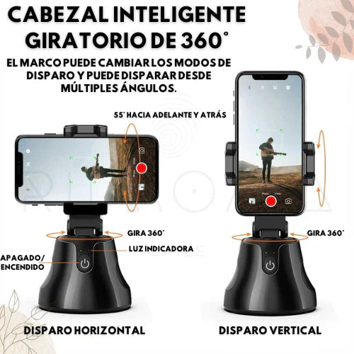 SOPORTE INTELIGENTE ROBOT 360º CELULAR